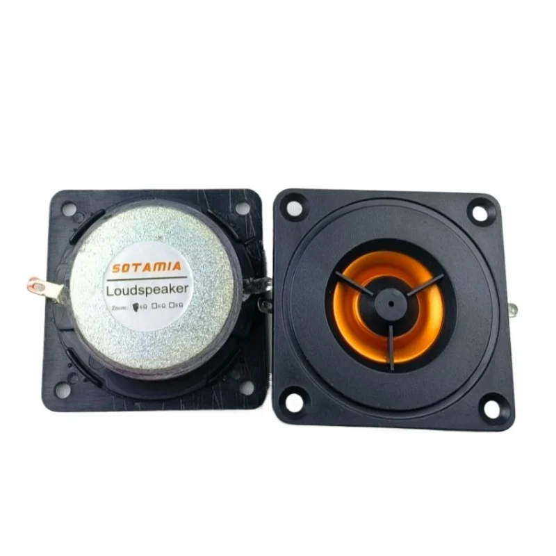 52MM Tweeter Audio Speaker 2 Inch 4Ohm 15W HIFI Treble Bluetooth Speaker Mudic Sound Loudspeaker Modified Subwoofer 2Pcs