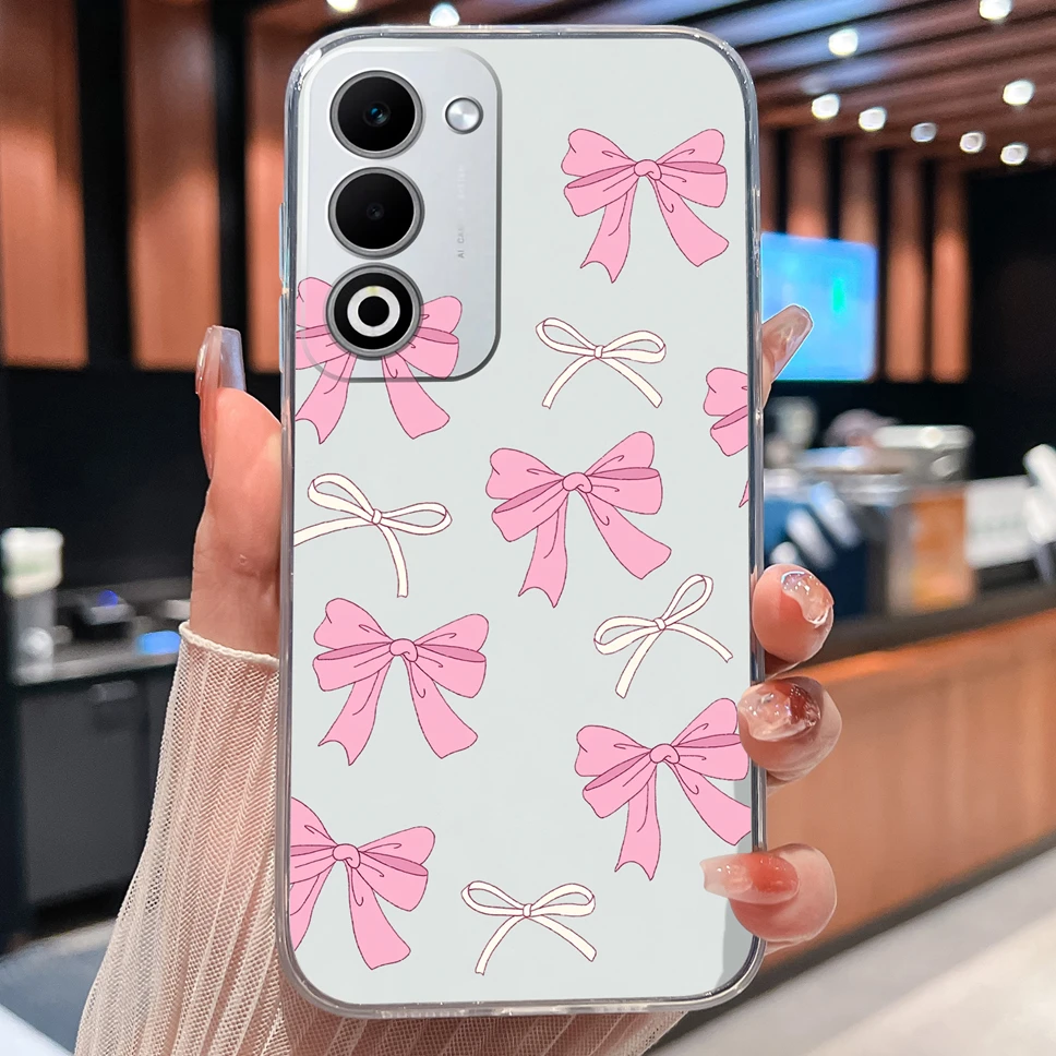 Lovely Animal Cartoon Soft TPU Transparent Silicone Bumper Phone Case