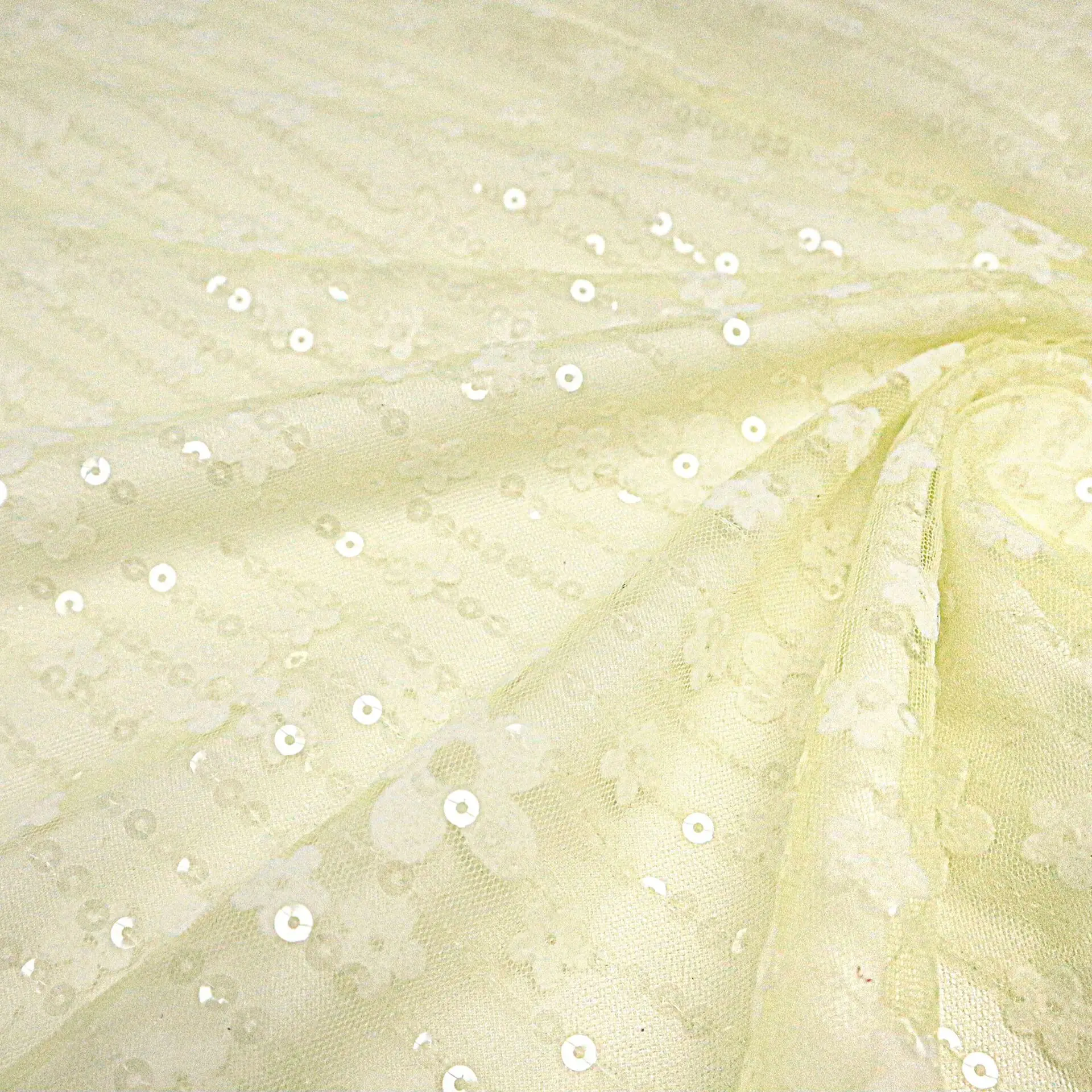 

Multicolor Sequin Flower Lace Fabric Skirt Clothing Accessories