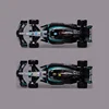 New Bburago 1:43 2024 Mercedes-Amg Petronas W15 F1 #63 George Russell #44 Lewis Hamilton Formula 1 With Helmet Toy Model Gift 2