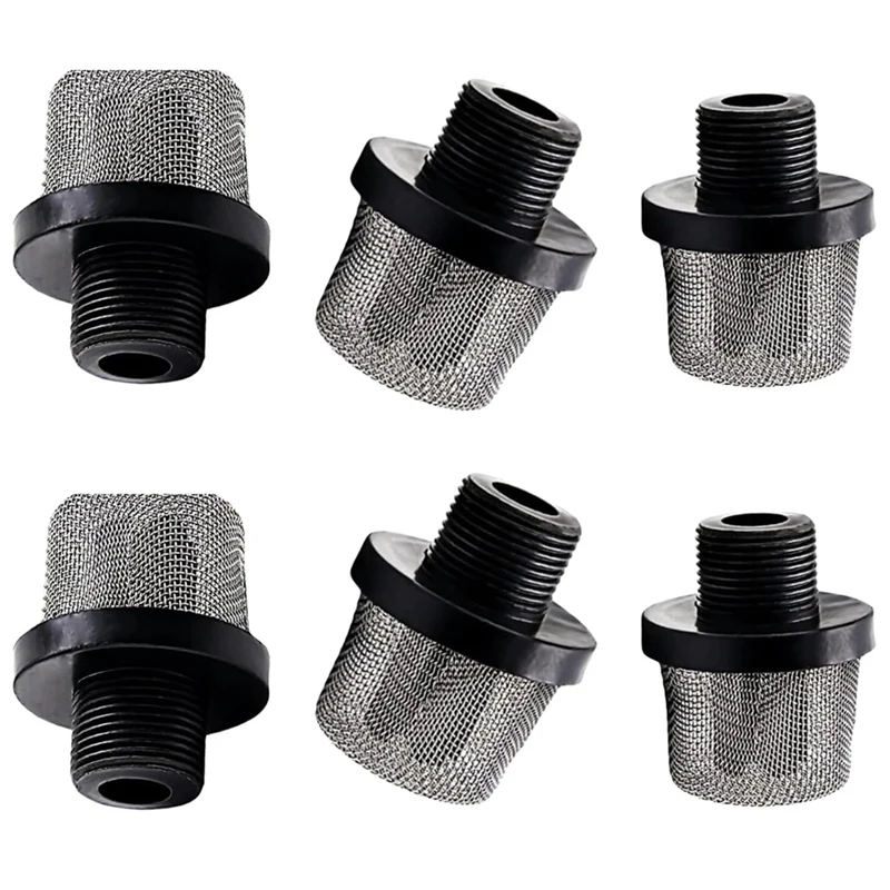 M11K-6Pc 288716 3/4IN Filter Inlet Suction Strainer For Airless Sprayer For Prox7 Prox17 Prox9 Prox19 Airless Sprayer Painter