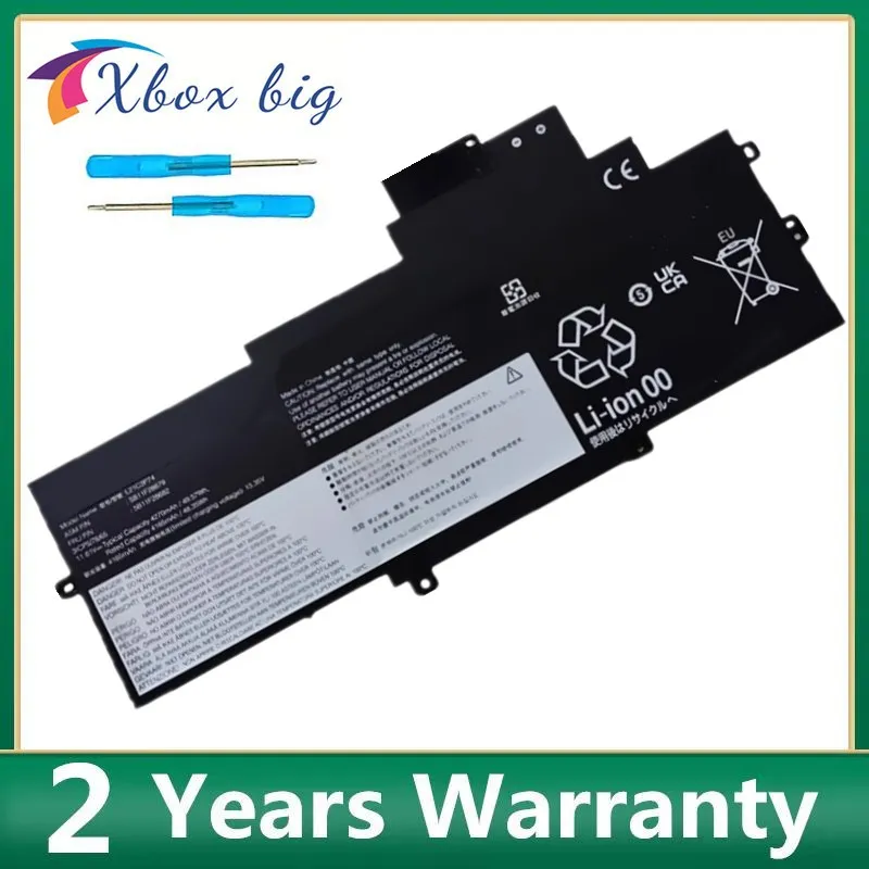 

11.61V 4270mAh 49.57Wh L21M3P74 Battery L21L3P74 L21D3P74 L21C3P74 For Lenovo ThinkPad X1 Nano Gen 2 Series 21E8 21E9 Notebook