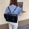 Retro Korean Style Women Backpack Students ShoulderBags Briefcase Bookbag Travel Messenger Bags 2