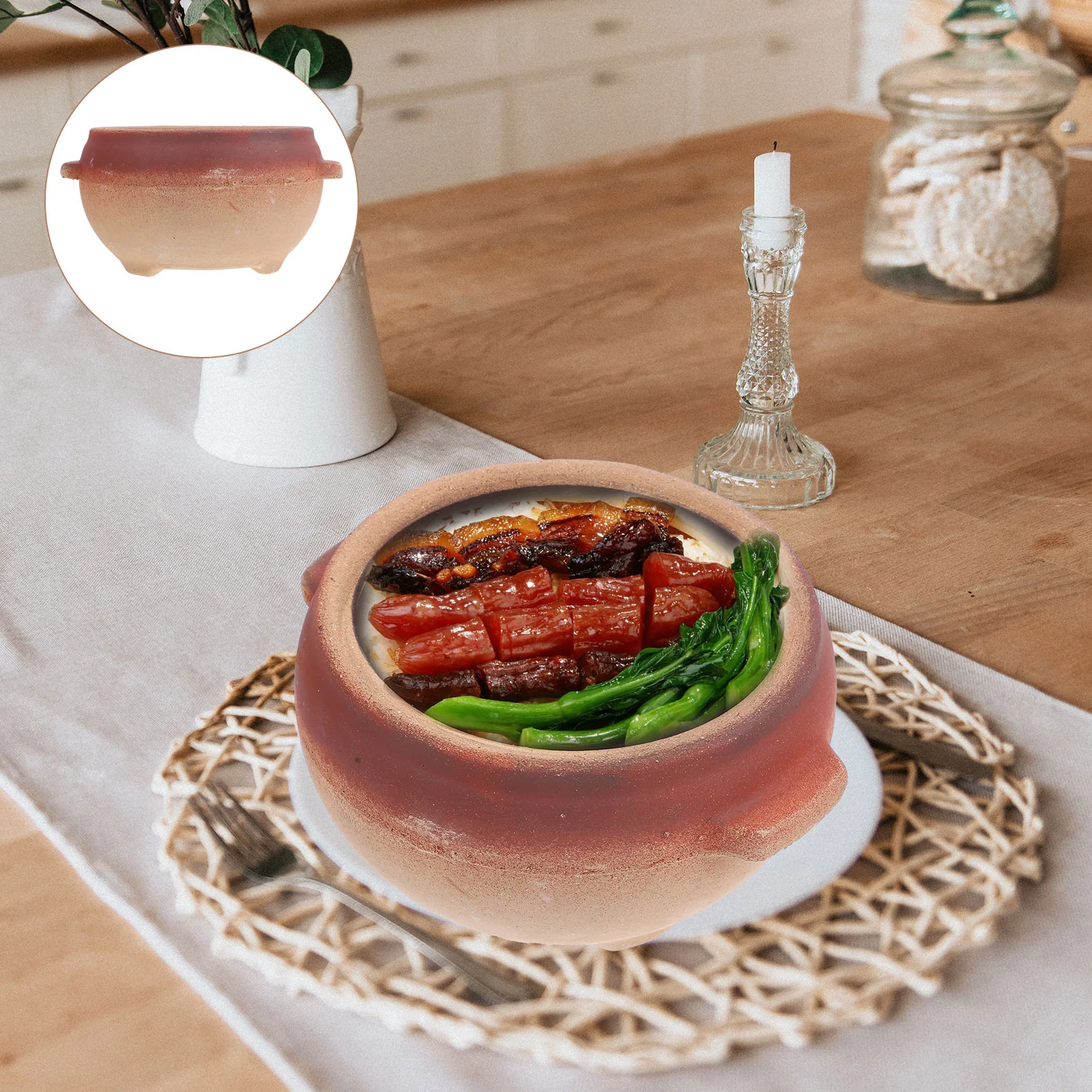 

Rice Noodles Soup Cooking Pot No Lid Stove Stew Pot Household Cookware Supply