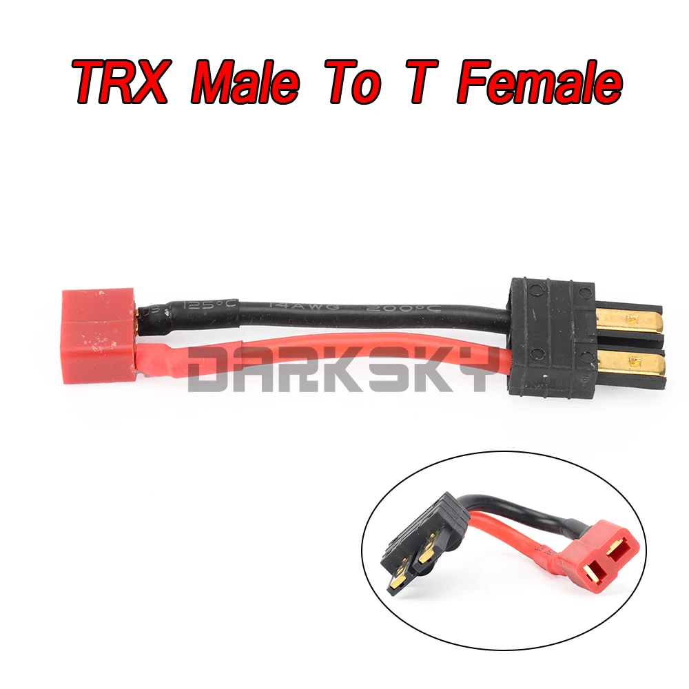 KIMISS Adapterkabel – Deans (T) Weiblich Auf XT60 Stecker – 14 AWG, Für RC-Akku, ESC & Ladegerät