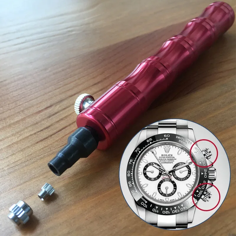 Pusherdriver In Acciaio Per Orologio Cronografo Automatico Rolex Daytona 1165