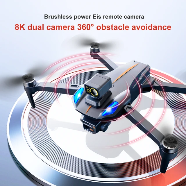 K911 MAX GPS Drone 4K Professional 8K Dual HD Camera FPV 1.2Km Brushless Motor RC Helicopters Foldable Quadcopter Drones Toys 3