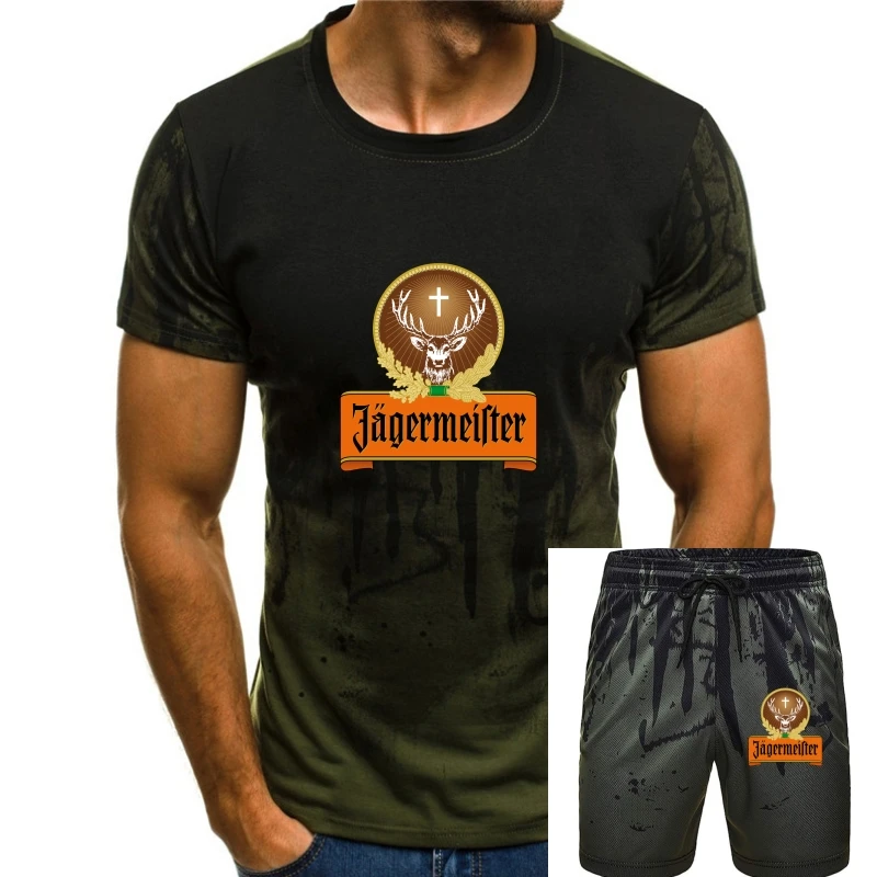 New Jager Bomb Cocktail Jagermeister T-Shirt Nera Da Uomo Alcoh Tedesca Taglia S-3Xl(1)