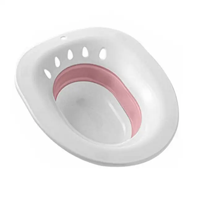 Sitz Fürdő Wc -Üléshez Hordozható Időskorú Szülés Utáni Aranyér - Image 5