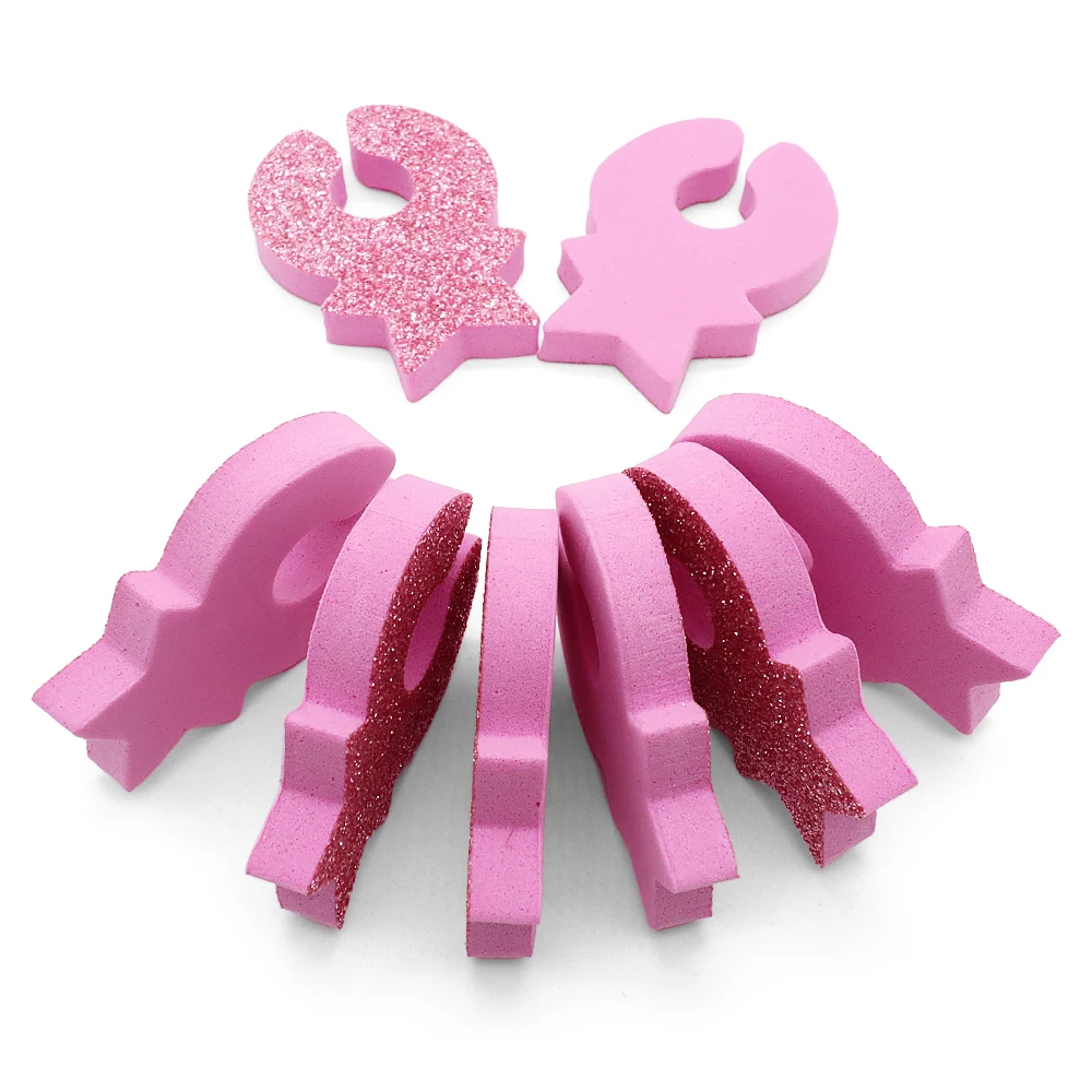 16Pcs Sponge Toe Separators For Pedicure Nail Art Comfortable Toe Dividers Essential Spacers for Manicure And Foot Care Tool