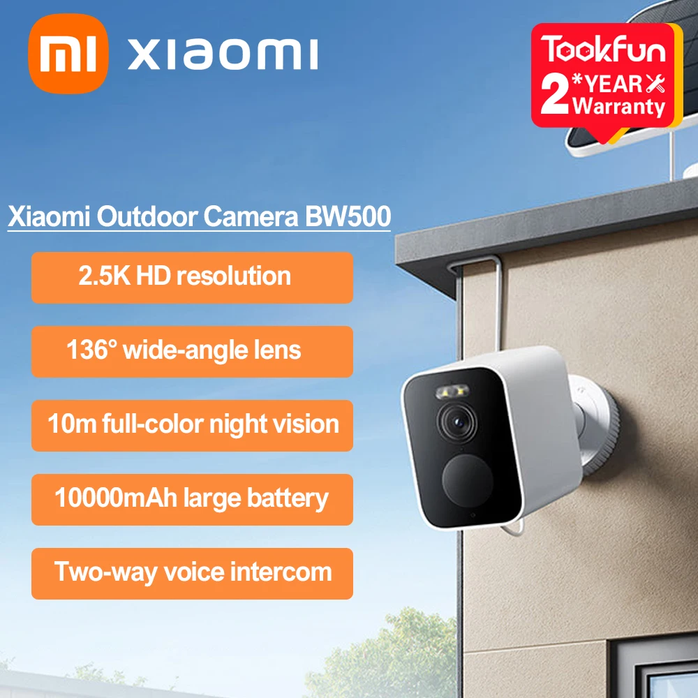 Bw500 Xiaomi Security Camera Battery Xiaomi Outdoor Camera BW500