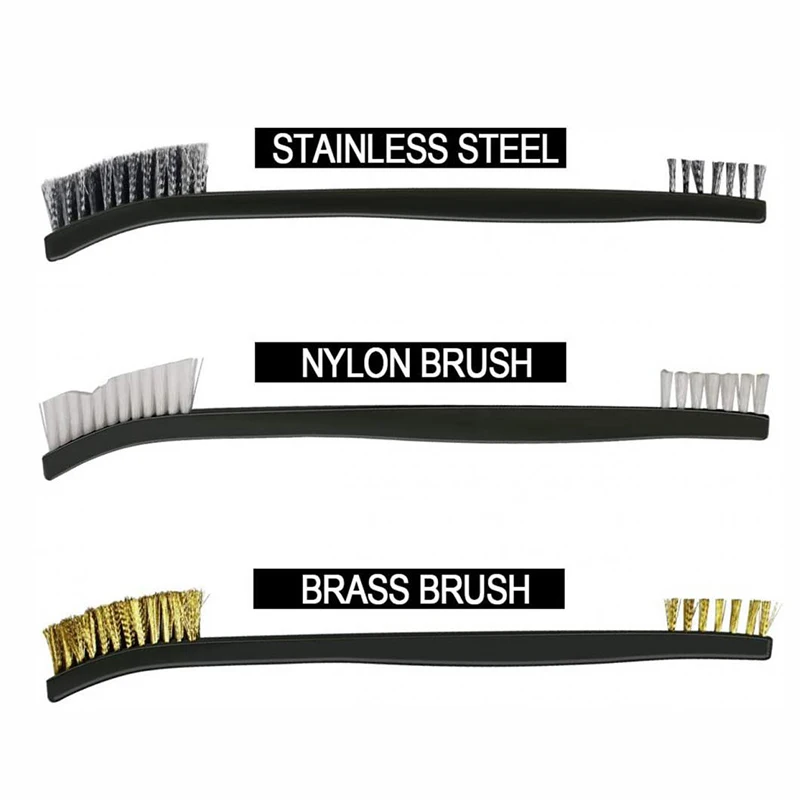 Kit di spazzole per pulizia multifunzionali Spazzole per tubi Set pulito Macchina per auto Smontaggio Strumento di pulizia Accessori per la pulizia della pistola da caccia - Image 4