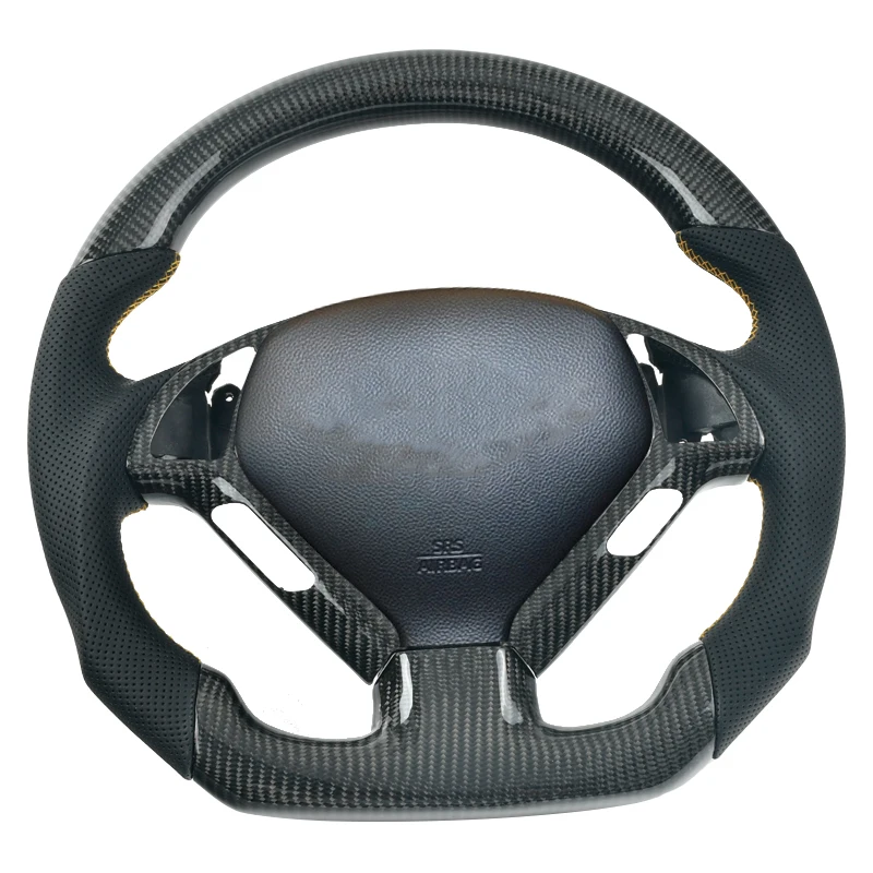 

Рулевое колесо из углеродного волокна для Infiniti G37 G G25 G35 EX EX35 EX37 Q40 Q60 QX50 FX35 FX37 Q70 ESQ