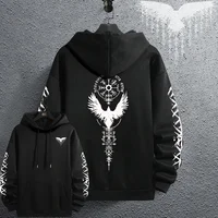2025 flambant neuf noir sweats automne hiver mâle quotidien décontracté sportif Jogging à capuche hommes vêtements d'extérieur mode pull 1