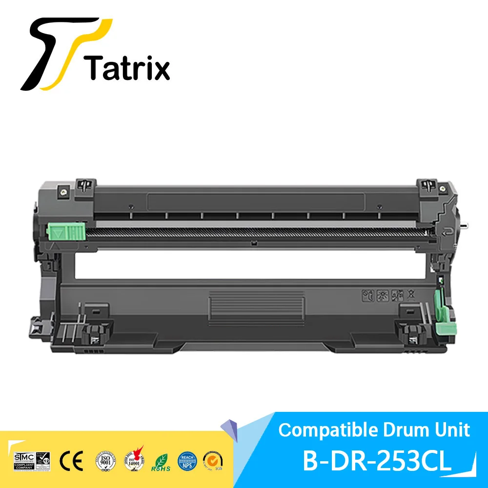 Unità Tamburo Compatibile Tatrix Premium Dr253Cl Dr-253Cl Per Brother Dcp-L3510Cdw/ Hl-L3230Cdw/ Hl-L3270Cdw/ Mfc-L3745Cdw/ Mfc-L3750