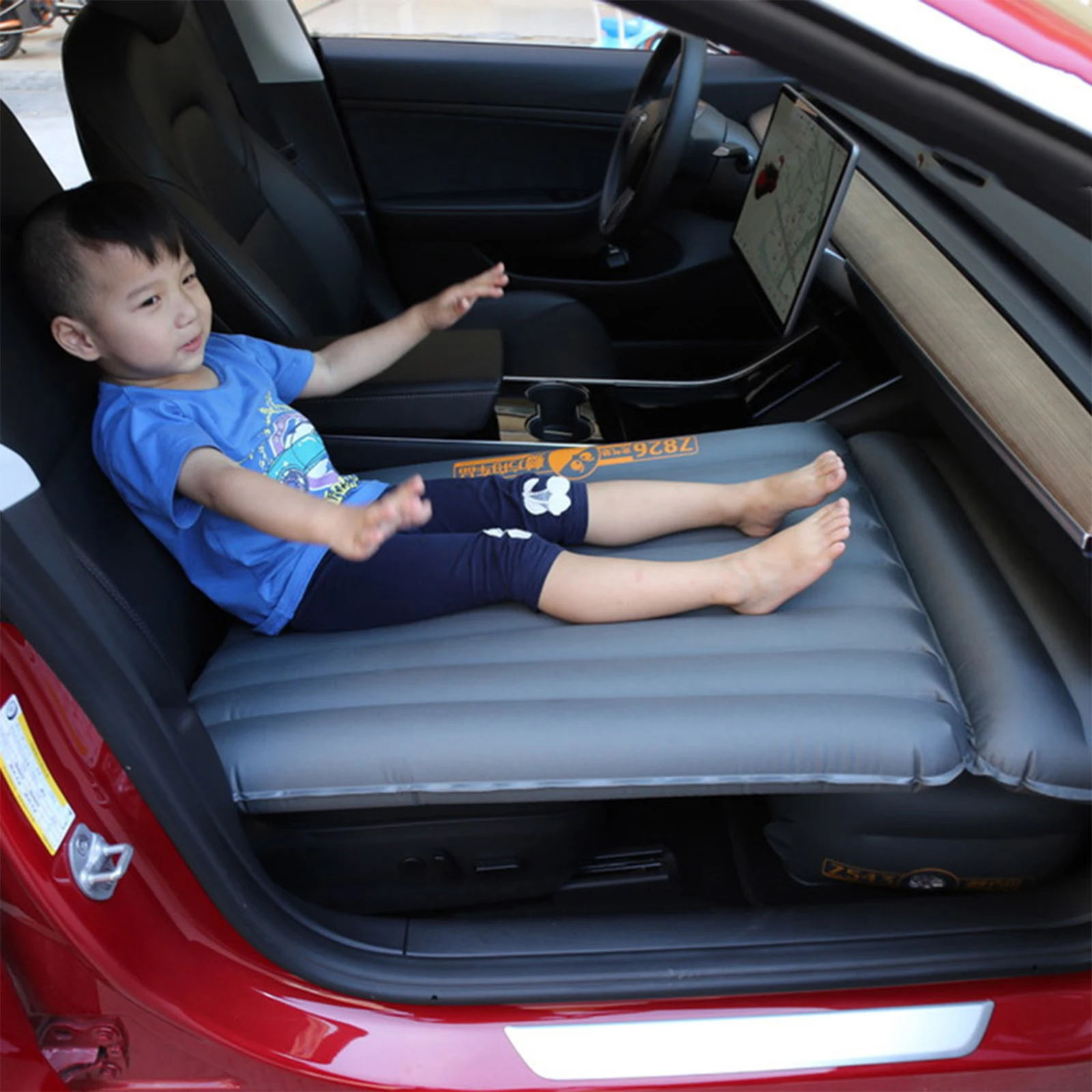 Car Mattress Travel Car Air bed Inflatable Mattress Camping Air Foldable SUV Trunk Sleeping Rest Pad