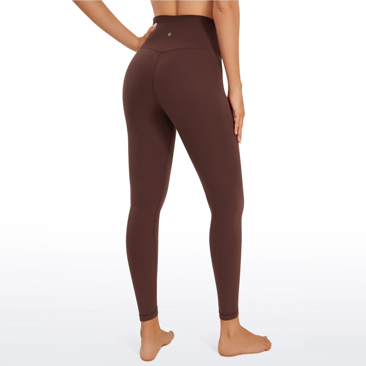 CRZ YOGA - Leggings de entrenamiento con bolsillos y revestimiento de piel  sintética para mujer, de talle alto, 25 pulgadas