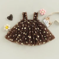 Ma & Baby 6M-5Y été enfant en bas âge enfant bébé filles robe en Tulle robes de marguerite pour les filles fête plage vacances vêtements D01 6
