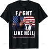 Donald Trump T Shirt For Men 2024 American President Election Campaign T-Shirt Unisex Street Oversized Short Sleeve Tee Shirts 3