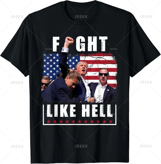 Donald Trump T Shirt For Men 2024 American President Election Campaign T-Shirt Unisex Street Oversized Short Sleeve Tee Shirts 3