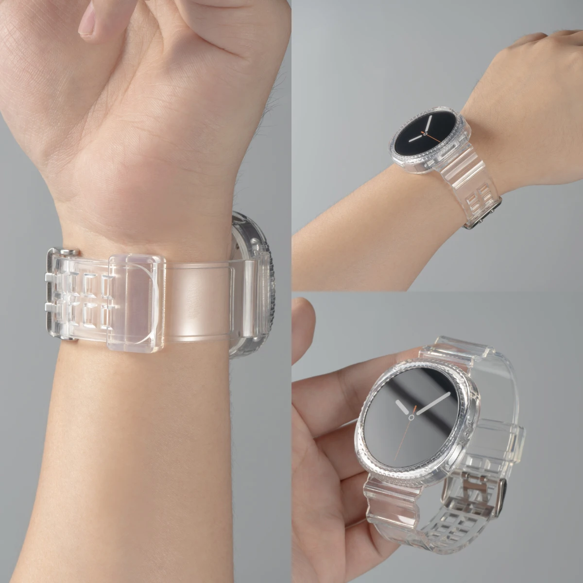 Transparent Silicone Bracelet and Case