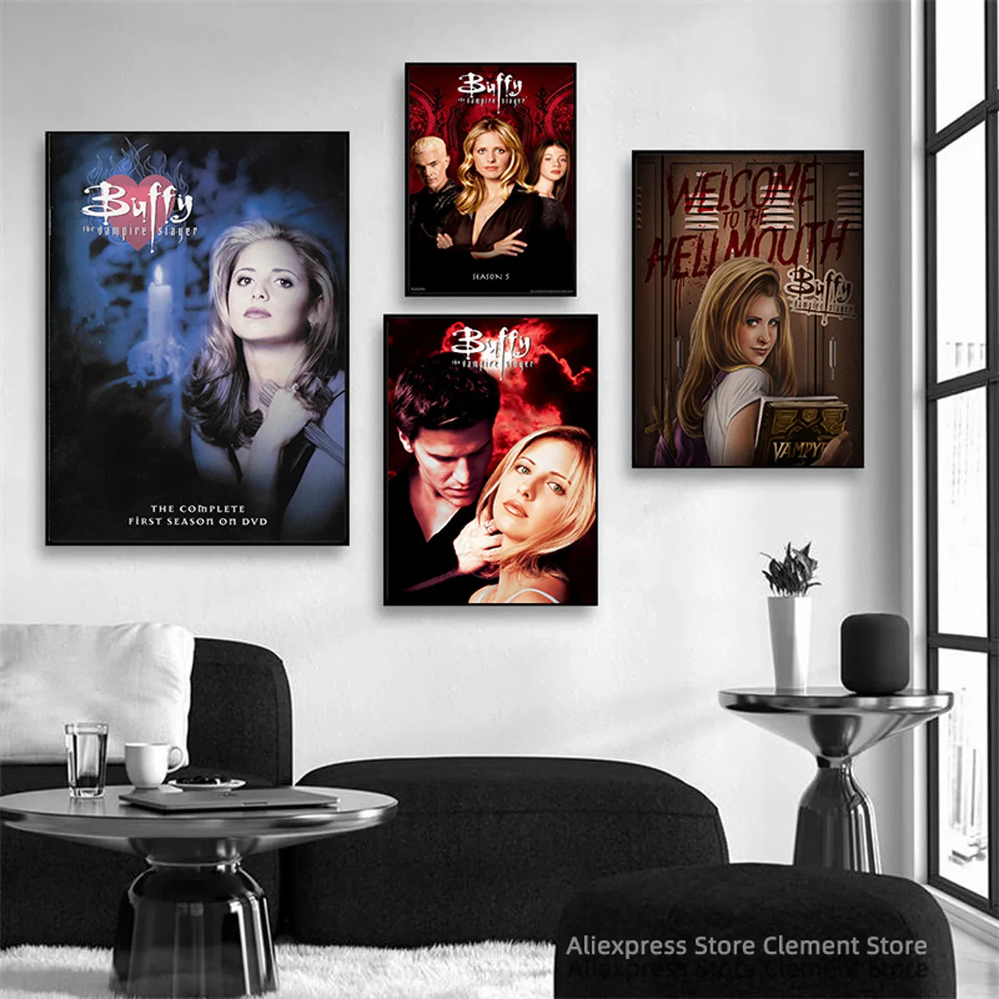 Buffy The Vampire Slayer Season 1 Poster buffy-the-vampire-slayer-season-1-poster