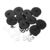 10 Pcs Piggy Bank Lid Plug Coin Cover Stopper Money Saving Replacement Accessories Round Closure for Metal 2