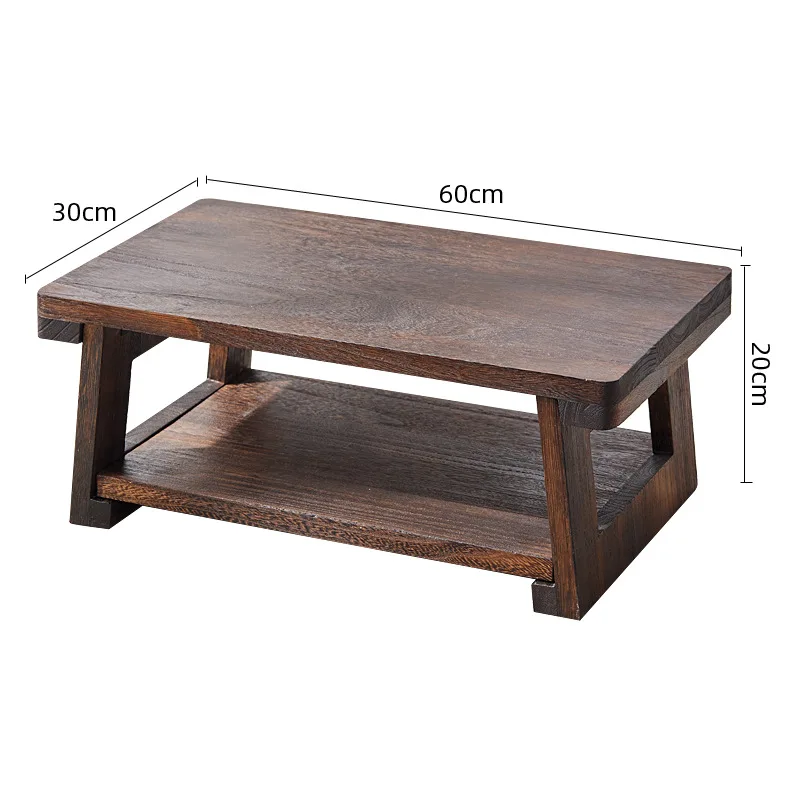 Description Picture 3 of itemSolid Wood Tatami Small Table Tea Table Japanese Household Tea Table Folding Table Balcony Table Bay Window Small Coffee Table