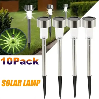 Solar Outdoor Lights Garden Lamp Solar Powered Waterproof Landscape Path Outdoor for Yard Backyard Lawn Patio Decorative Plant