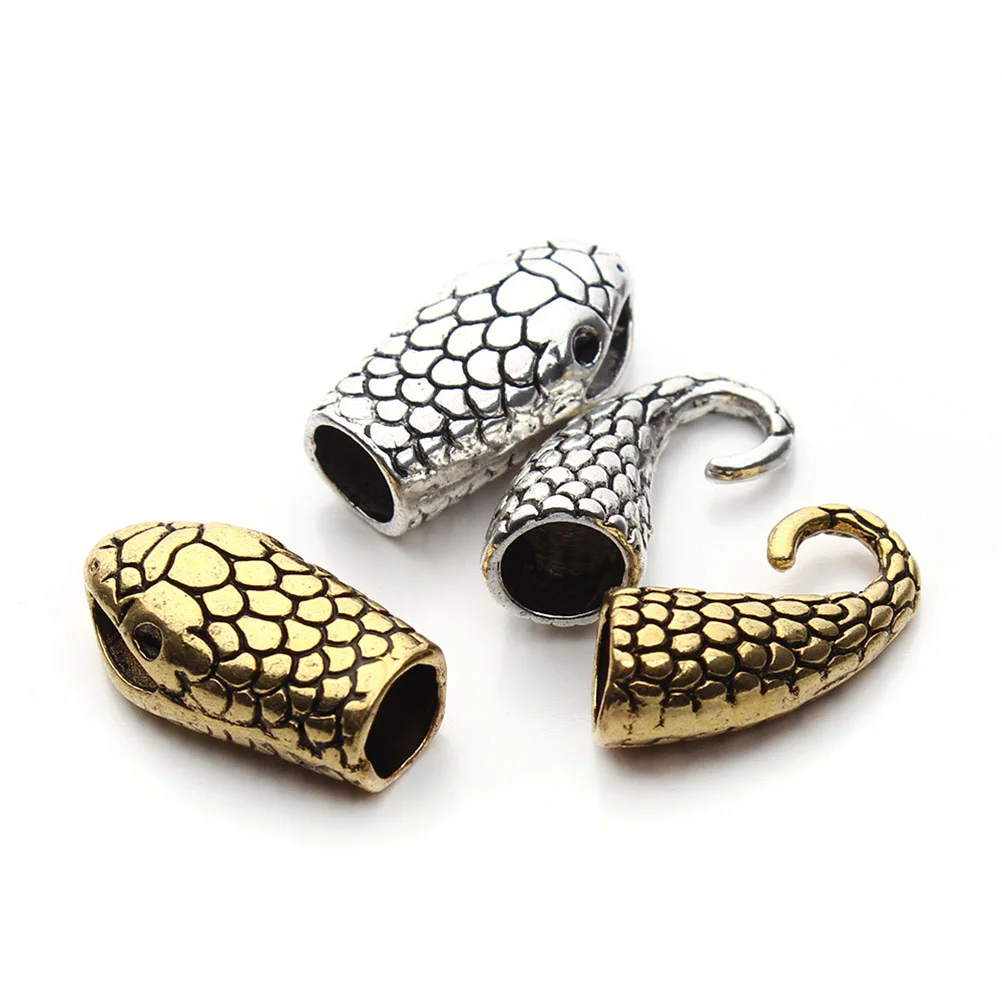 

Friendship Bracelets Jewelry Set with Personality Clasps and Leather Rope Connector