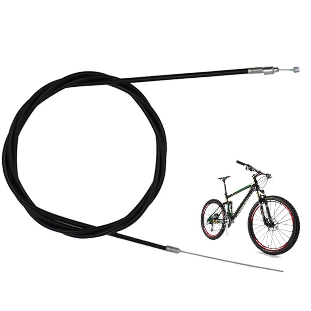 

Zinc-Coated Stainless Steel Brake Cable Wire Front 75cm Rear 175cm Mountain Road Foliding Bike Accessories Brand New