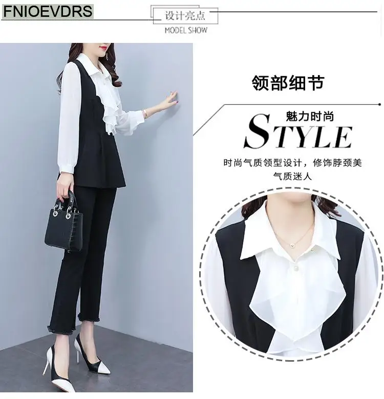 L-5XL Loose Clothes 2024 Women Spring Long Sleeve Elegant Ruffles White Shirts Casual Retro Tunic Peplum Tops And Blouses