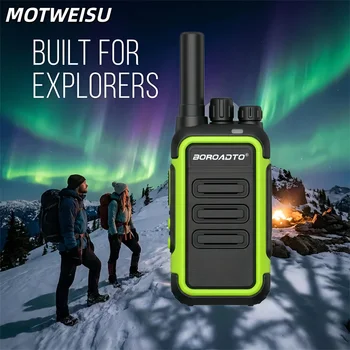 Rechargeable Mini UHF Walkie Talkie 1