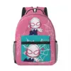 Gwen Little Spider Ghost, Baby Spidey Girl, Grl Pwr, Cartoon Ghost Spider Printed Lightweight Casual Schoolbag 17in 1
