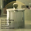 220V Constant Temperature Heating Bath Bucket Foldable Bath Bucket Children and Adults Sweat Sauna Heating Bath Bucket 3