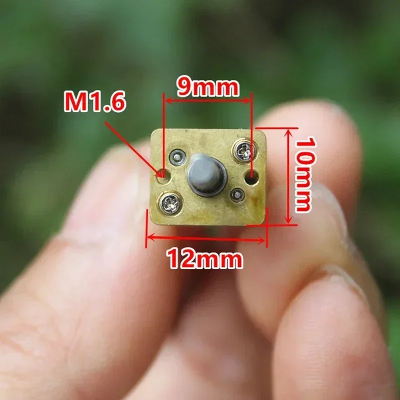 DC 3V/6V/12V N10 N20 N30 Mini Metal Gear Motor Straight Output Shaft Slow Speed High Torque Worm All Metal gearbox Motor Robot
