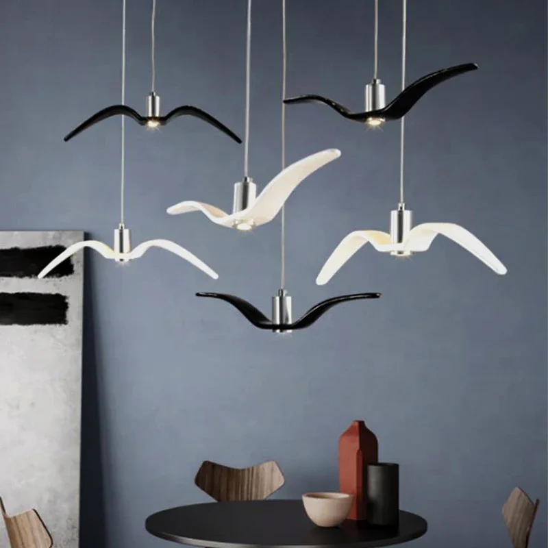 Modern Seagull Design Pendant Light Image 15