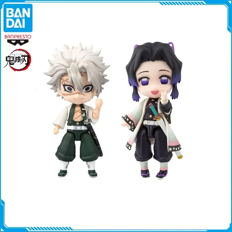 

Bandai Anime Demon Slayer Figure 9 Hashira Shinazugawa Sanemi Rengoku Kyoujurou Mini Action Figures PVC Collection Model Toys