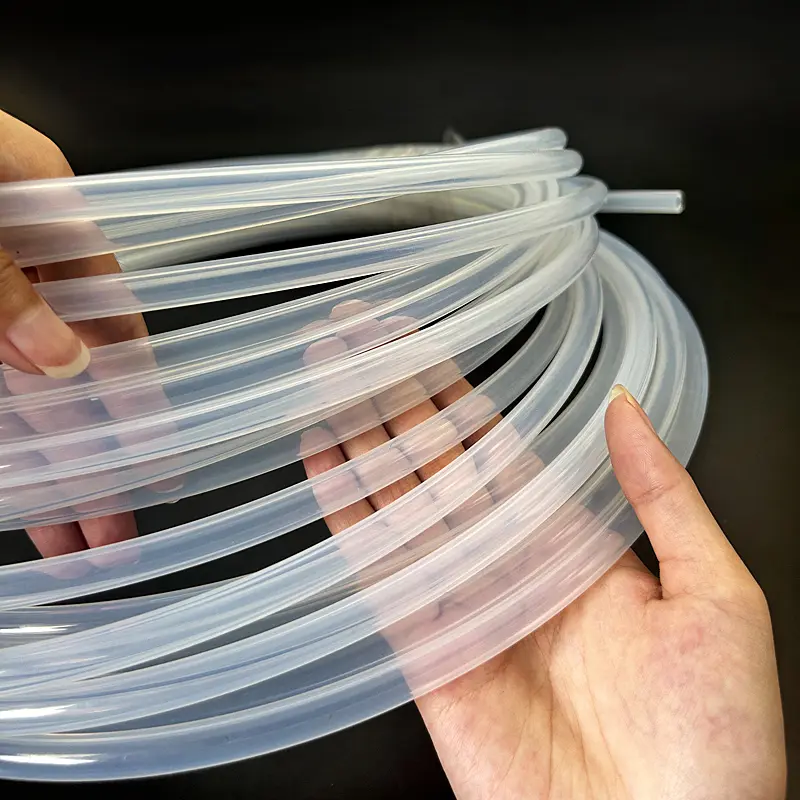 ID 0.8mm ~ 12mm X OD 1.6mm ~ 14mm Multiple Sizes Transparent PTFE Pipe Non Stick for Chemical Resistance Insulating Tube image 6
