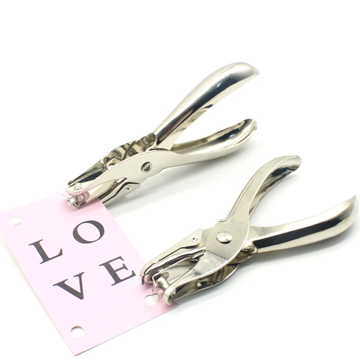 Shrink Plastic Sheets Heat Shrink Papers Metal Stamping Tool Paper Hole Punch Metal Punch Pliers For Heat Shrink Sheet Single Hole Puncher DIY Handmade Heat Shrinkable Sheet Tool 6mm Pore Diameter