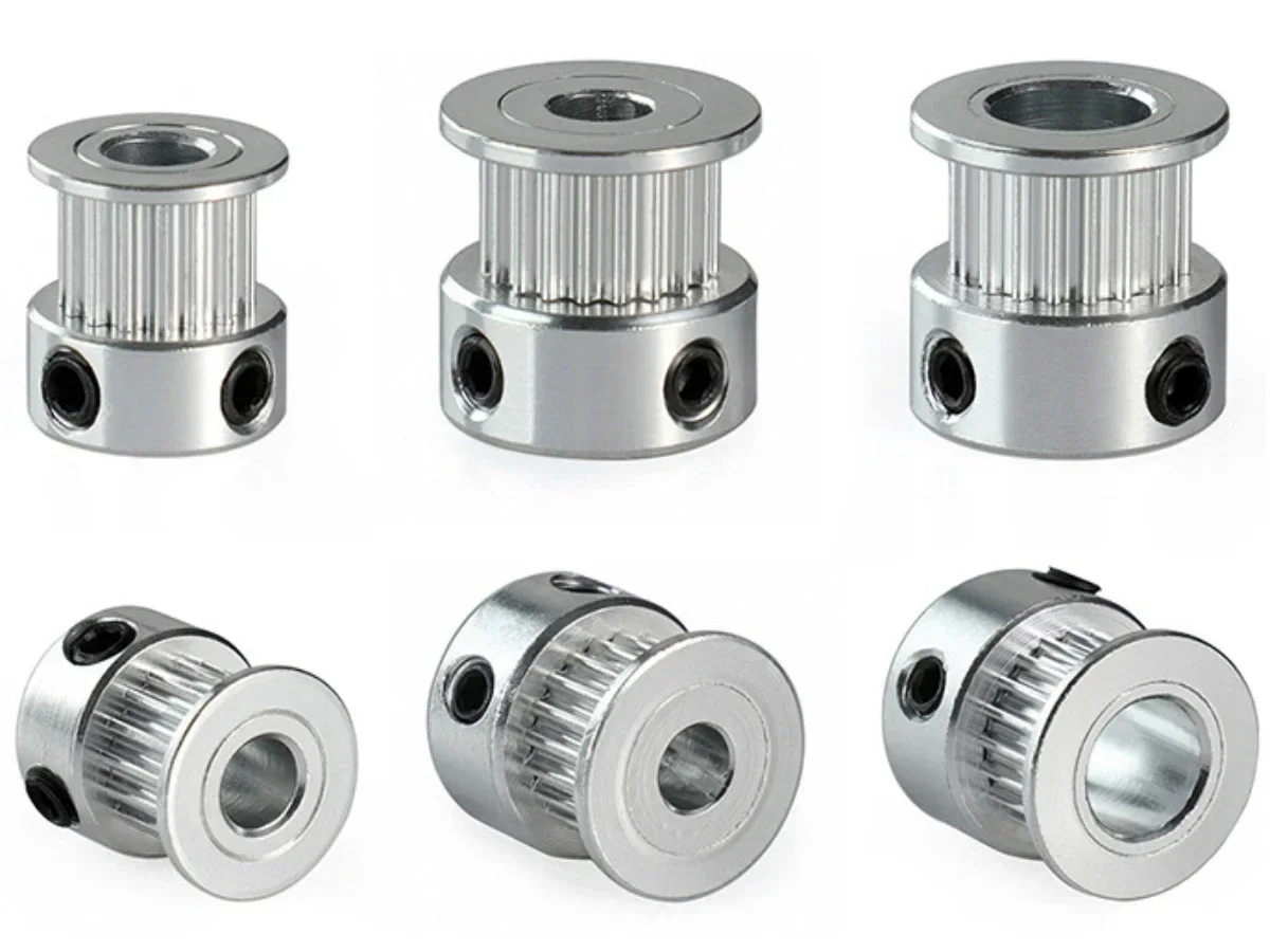 3D-Druckerzubehör 2gt Synchron rad getriebe GT2 Getriebe rad 16/20 Zähne 5/8mm Innen durchmesser Bandbreite 6mm