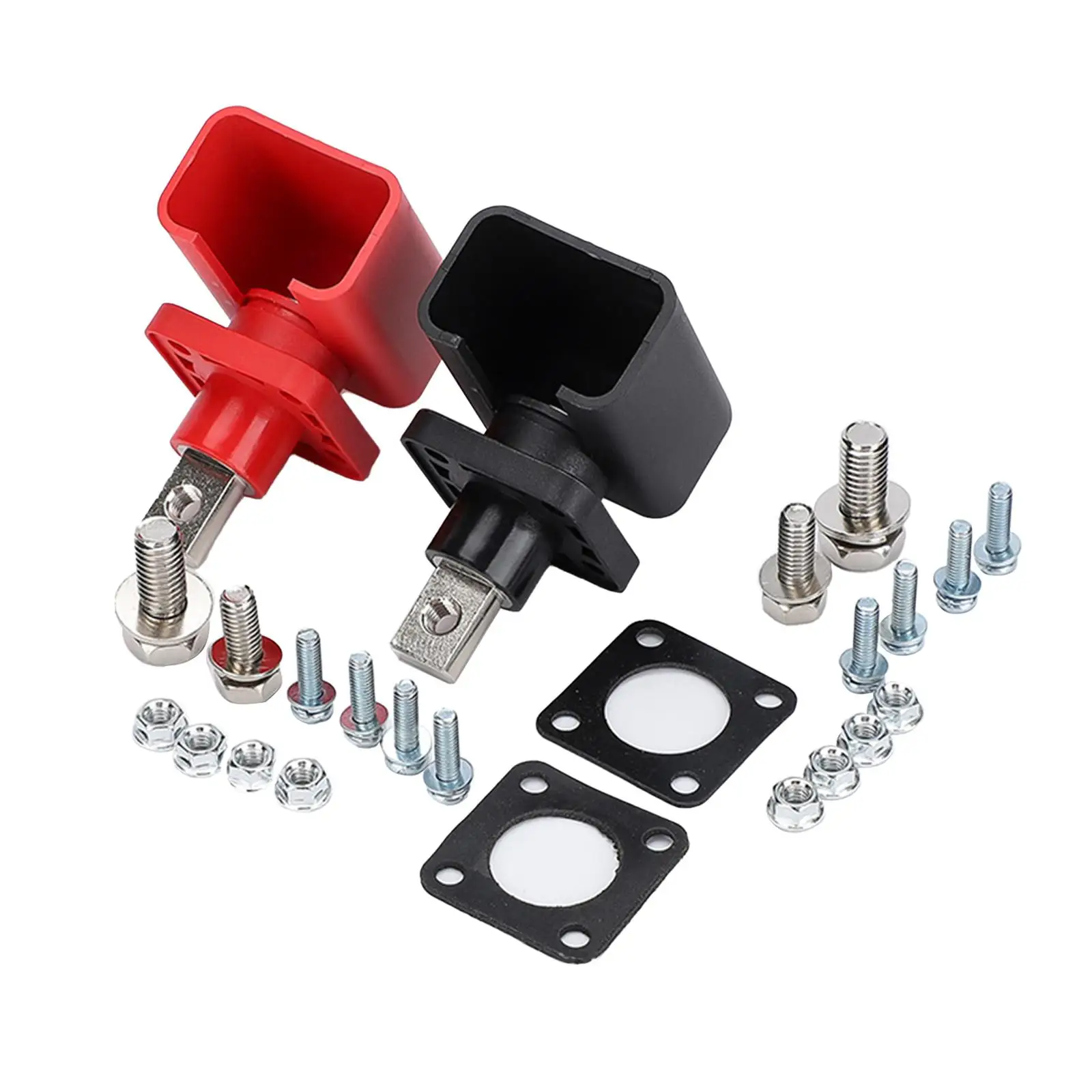 2Pcs Battery Terminal Connector Universal Terminal Post for Boat ATV Car