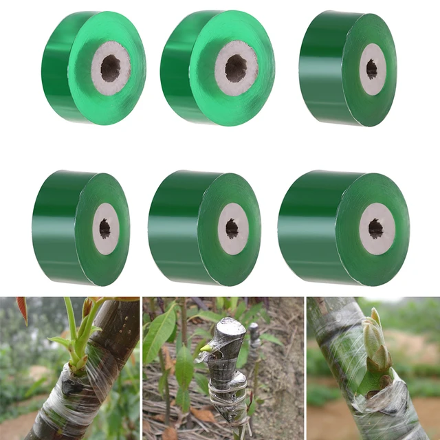 Óvoda Oltószalag Tekercs Nyújtható Ön Adagoló Lebontható 3-7 Cm-Es Oltó Szalag Növényi Kötés Filmkert Szerszámok - Image 2