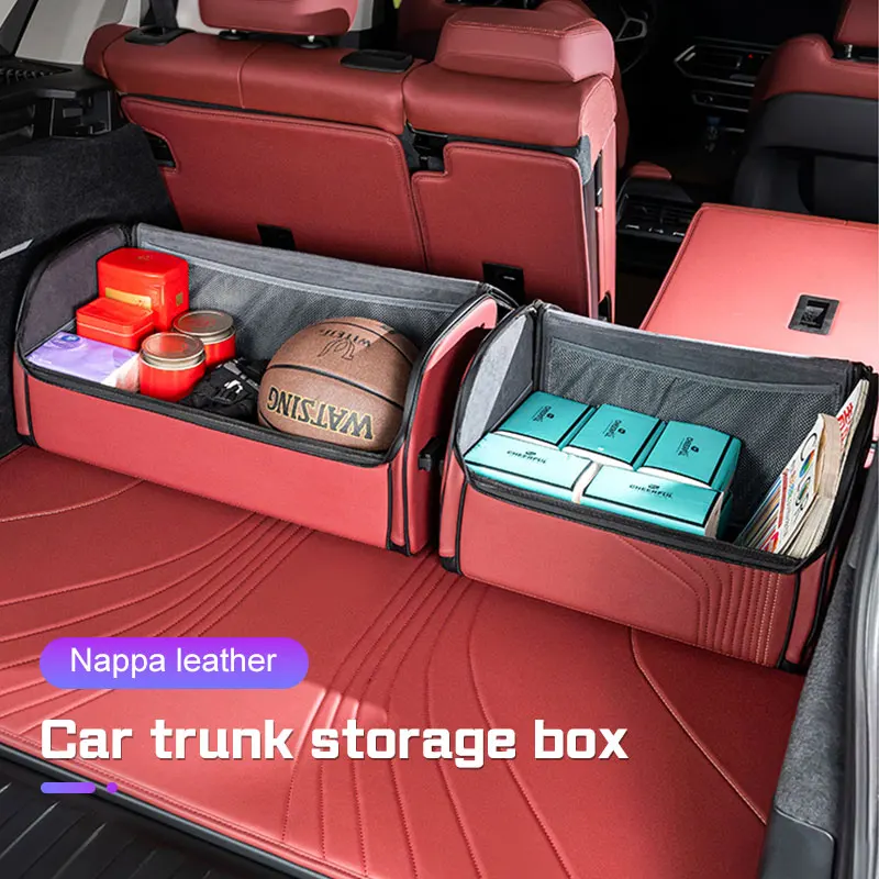 Car Trunk Organizer Storage Box Large Capacity for Land Rover LR4 Range ...