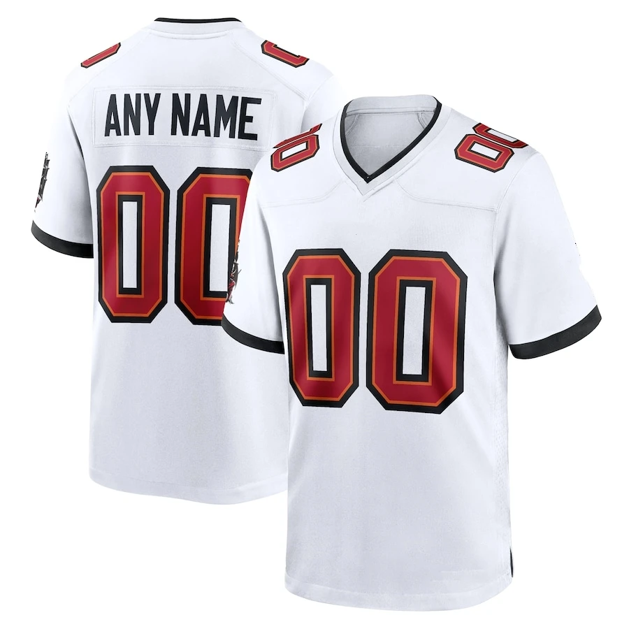 thumbnail image 1 of Camiseta personalizada de fútbol americano cosida de Tampa Bay, camiseta personalizada con cualquier nombre y número para hombres, mujeres y jóvenes, 1 of 4