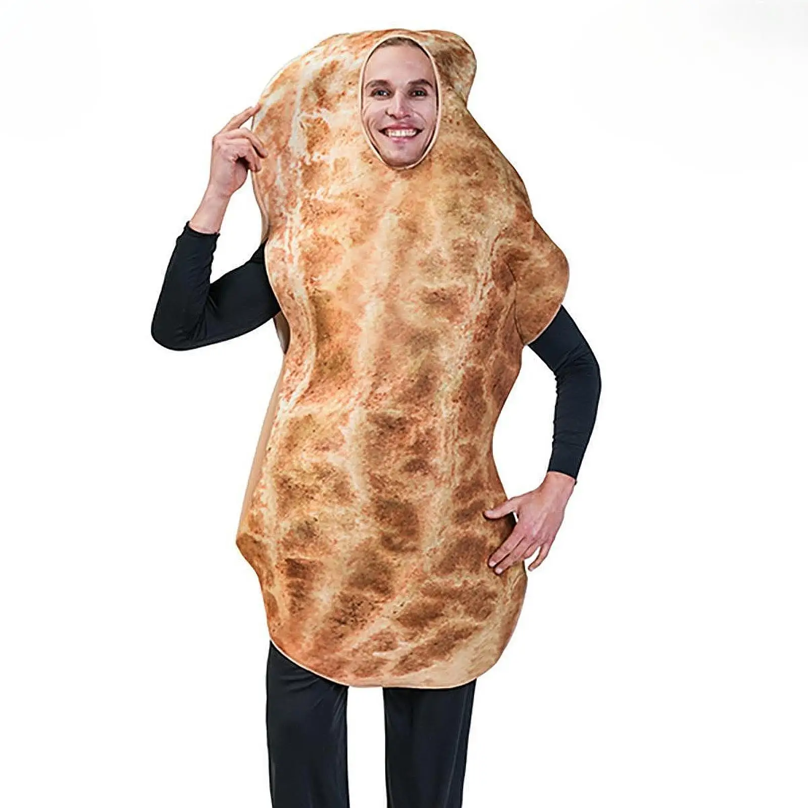 Peanut Costume Outfit for Carnival Theater Stage Themed Parties Role Play
