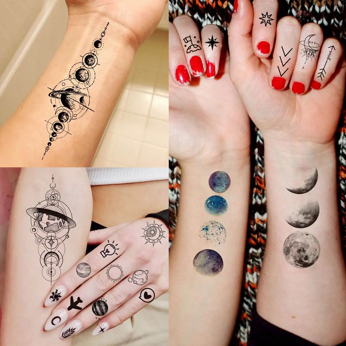 The Ultimate Guide to Universe Neck Tattoos: What You Need to Know Before  You Apply One, image size:1200x1200