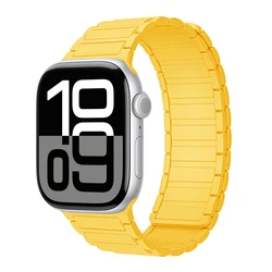 Magnetic Silicone Pink Strap Bracelet - 42 44 45 49mm (Sunny)