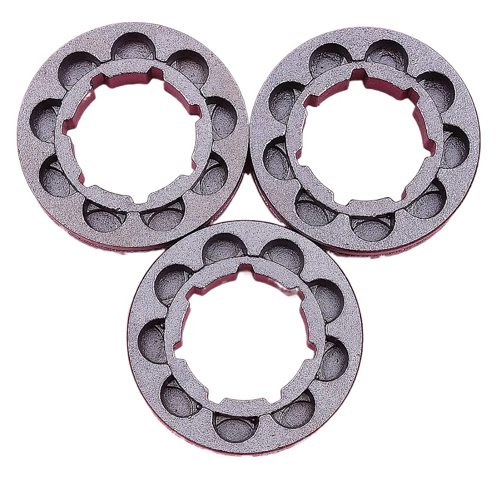 3pcs/lot .325 9 Tooth Chain Sprocket Rim Kit Stihl Husqvarna Jonsered Homelite STD Spline 22mm Chainsaw Parts