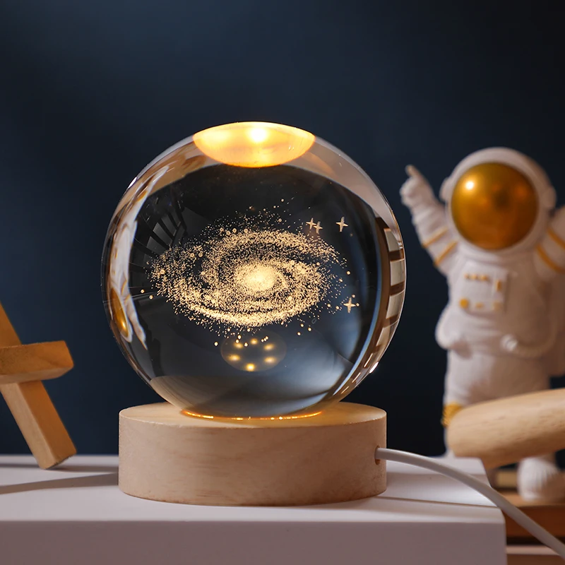 3d Laser Gravado Saturno Bola De Cristal Miniatura Universo Modelo Planeta  Bola De Vidro Global Decoração Para Casa Presente Planetário - Estatuetas E  Miniaturas - AliExpress